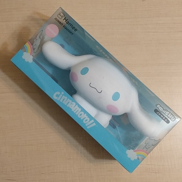 Sanrio Cinnamoroll Jumbo Squishy Hamee Hello Kitty - Picture 6 of 14